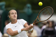 Slovenská tenistka Anna Karolína Schmiedlová. FOTO: TASR/AP