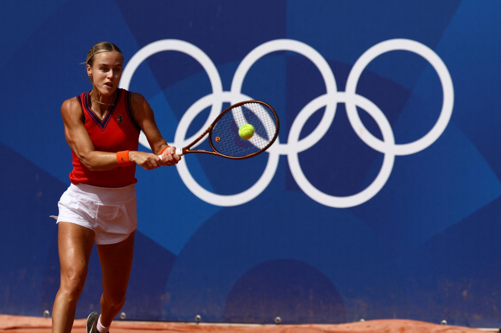 Slovenská tenistka Anna Karolína Schmiedlová. FOTO: Reuters