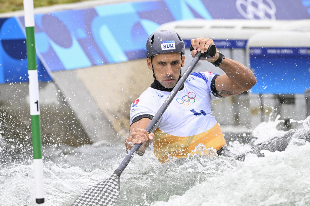 Slovenský vodný slalomár Matej Beňuš. FOTO: TASR/Michal Svítok