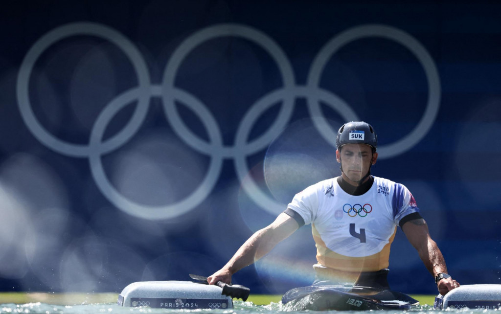 Slovenský vodný slalomár Matej Beňuš. FOTO: Reuters