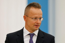 Maďarský minister zahraničných vecí Peter Szijjárto.FOTO: Reuters