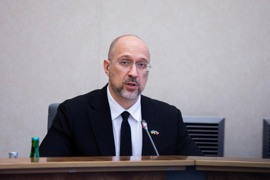 Ukrajinský premiér Denys Šmyhaľ. FOTO: REUTERS