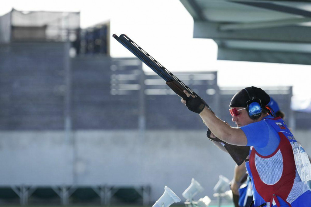 Zuzana Štefečeková na olympiáde v Paríži. FOTO: TASR/AP