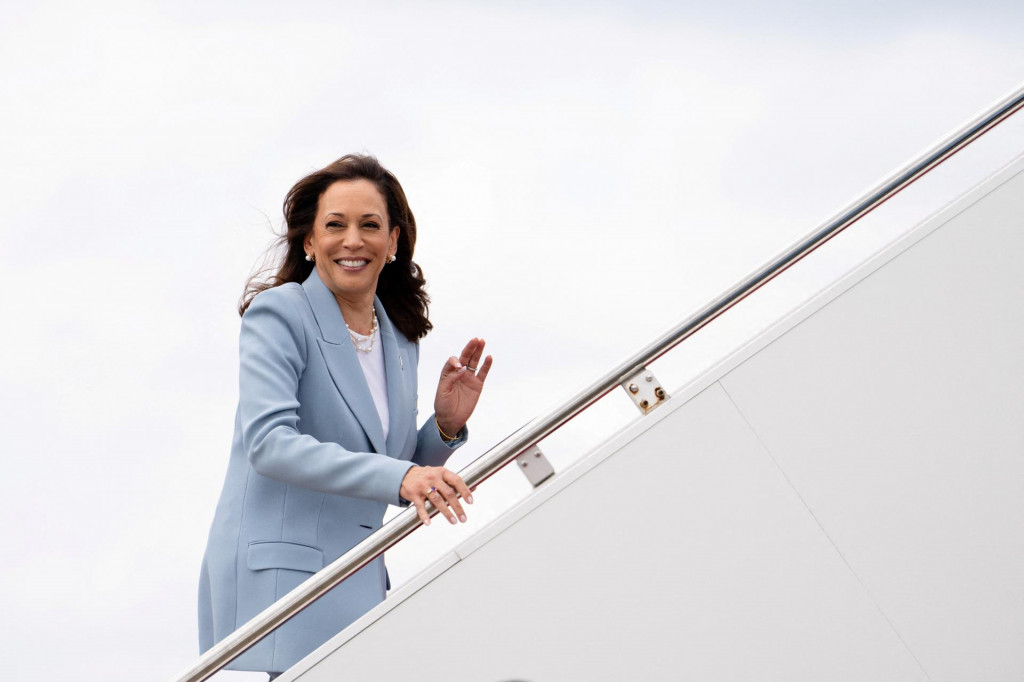 Americká viceprezidentka Kamala Harrisová. FOTO: REUTERS