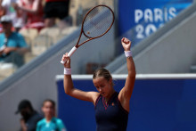 Slovenská tenisová reprezentantka Anna Karolína Schmiedlová. FOTO: Reuters