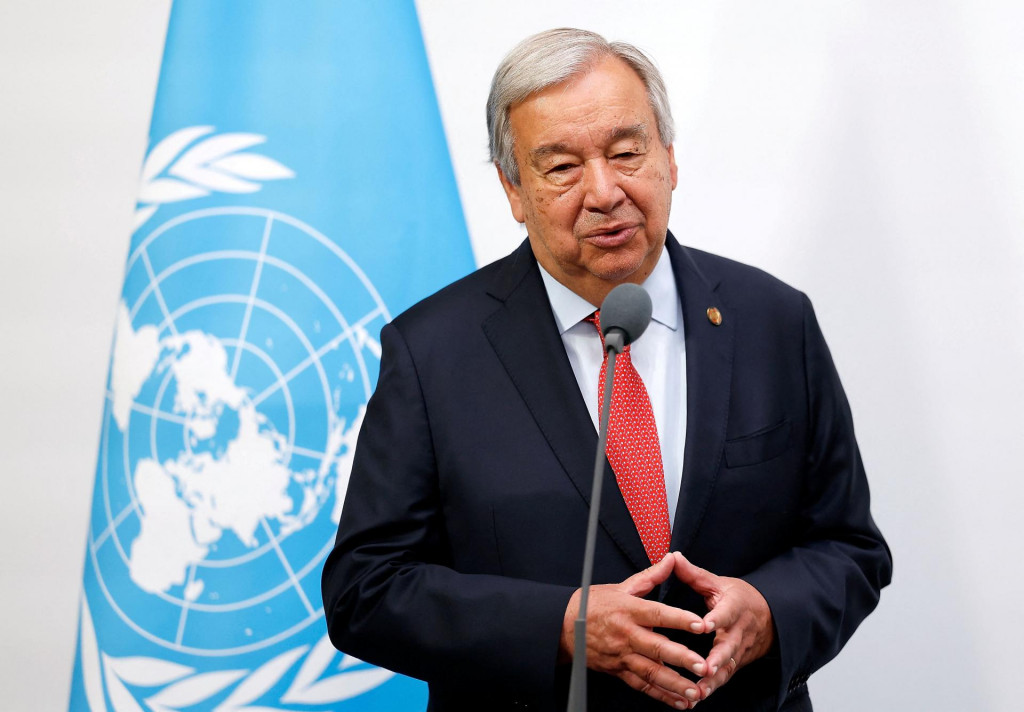 Generálny tajomník OSN Antonio Guterres. FOTO: Reuters