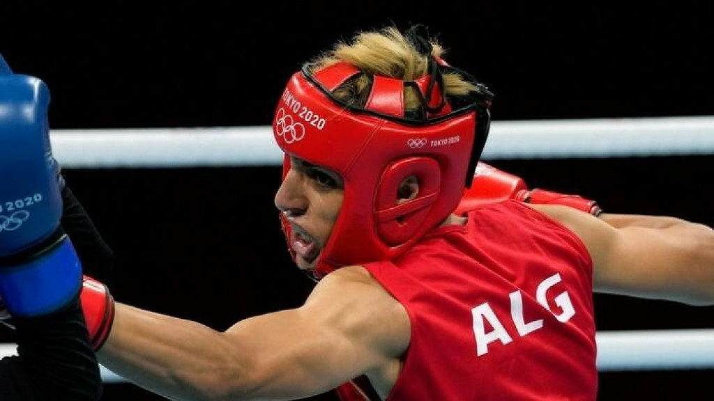 Imán Chalífová v Tokiu. FOTO: TASR/AP