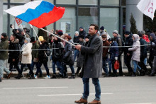 Popredný ruský opozičný politik Iľja Jašin. FOTO: Reuters