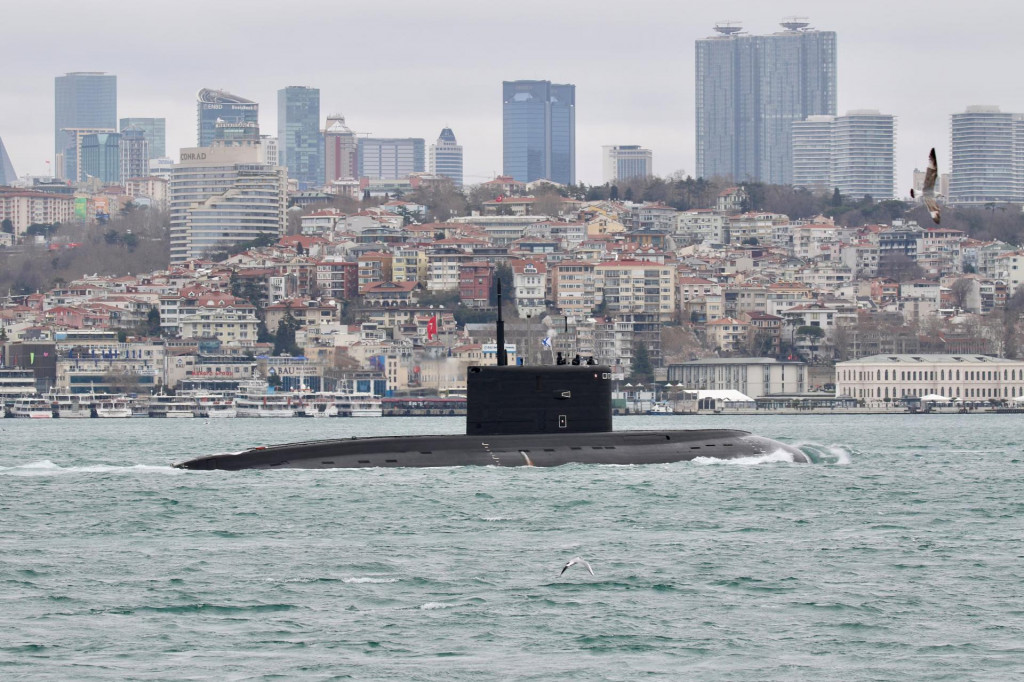 ponorka ruského námorníctva Rostov nad Donom. FOTO: Reuters