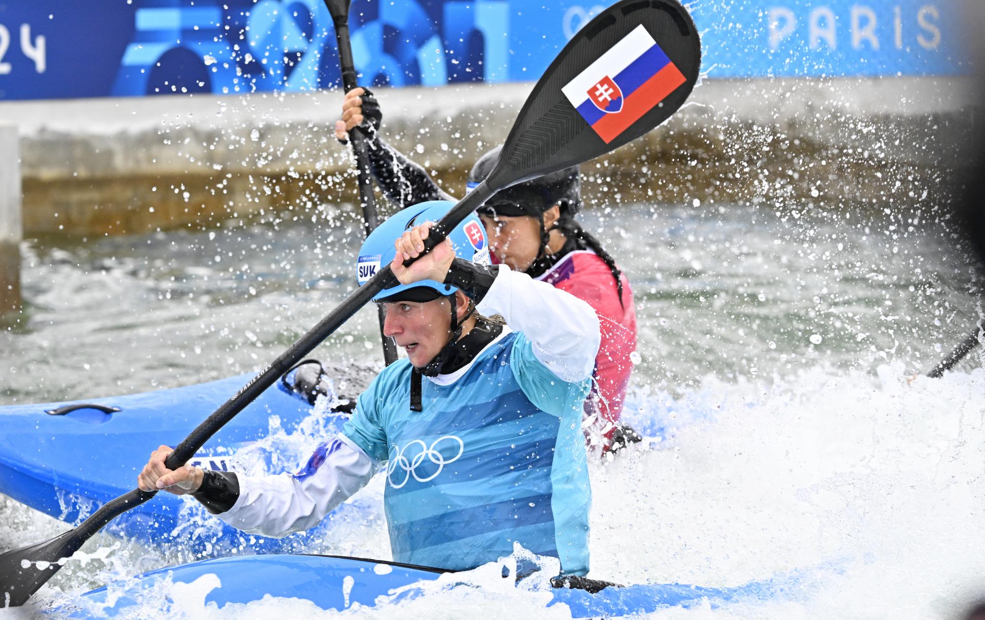 Vodná slalomárka Mintálová nepostúpila na olympiáde do štvrťfinále kajak krosu