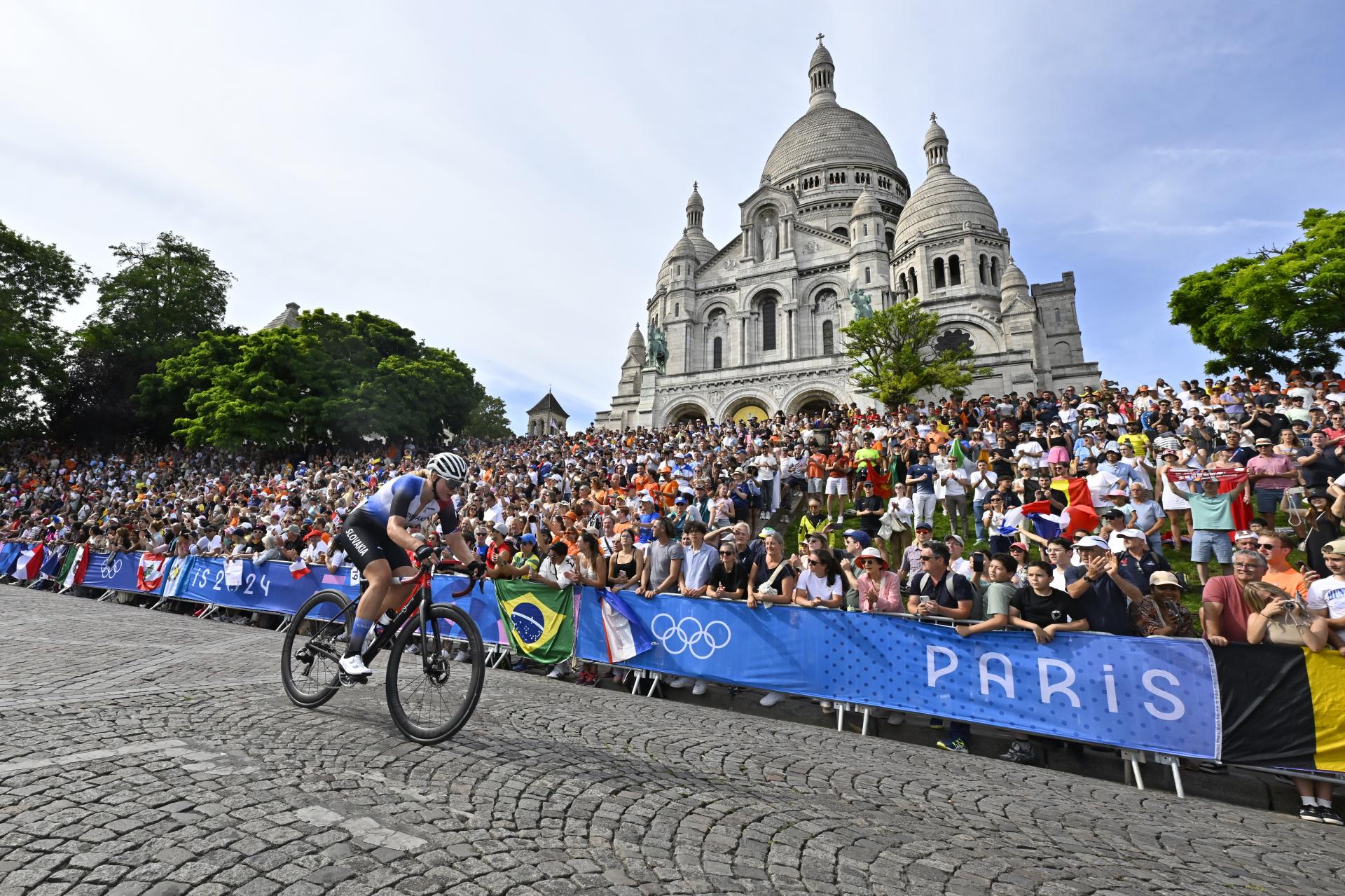 Olympiáda v Paríži: Gesto fair play. Našej cyklistke spadla reťaz, súperky ju potlačili do kopca