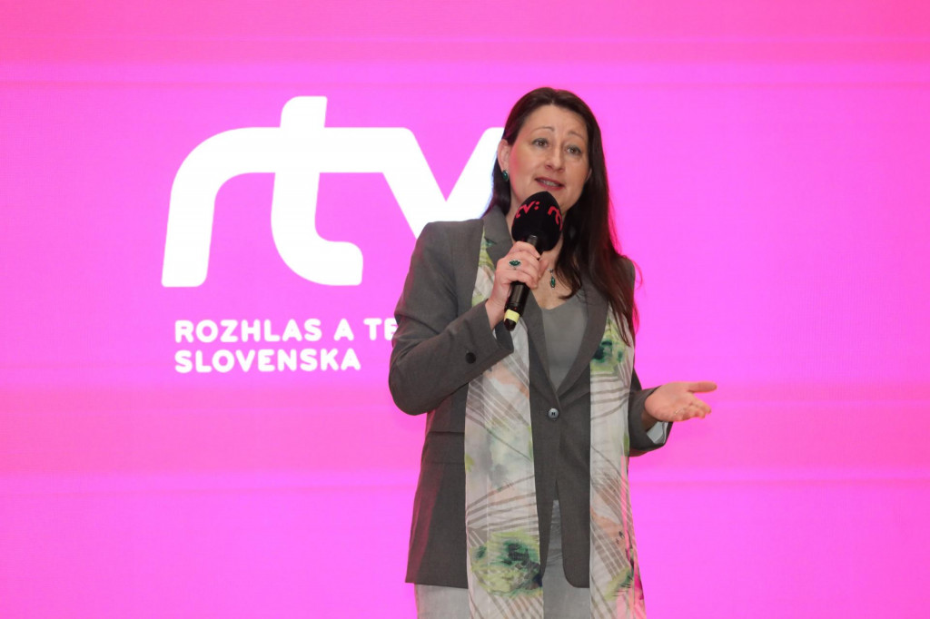 Riaditeľka sekcie spravodajstva a publicistiky RTVS Anna Sámelová svoju funkciu z dôvodu neplateného voľna a dlhodobej stáže v zahraničí nevykonávala osobne od začiatku roka. FOTO: Ján Zemiar/ Rtvs