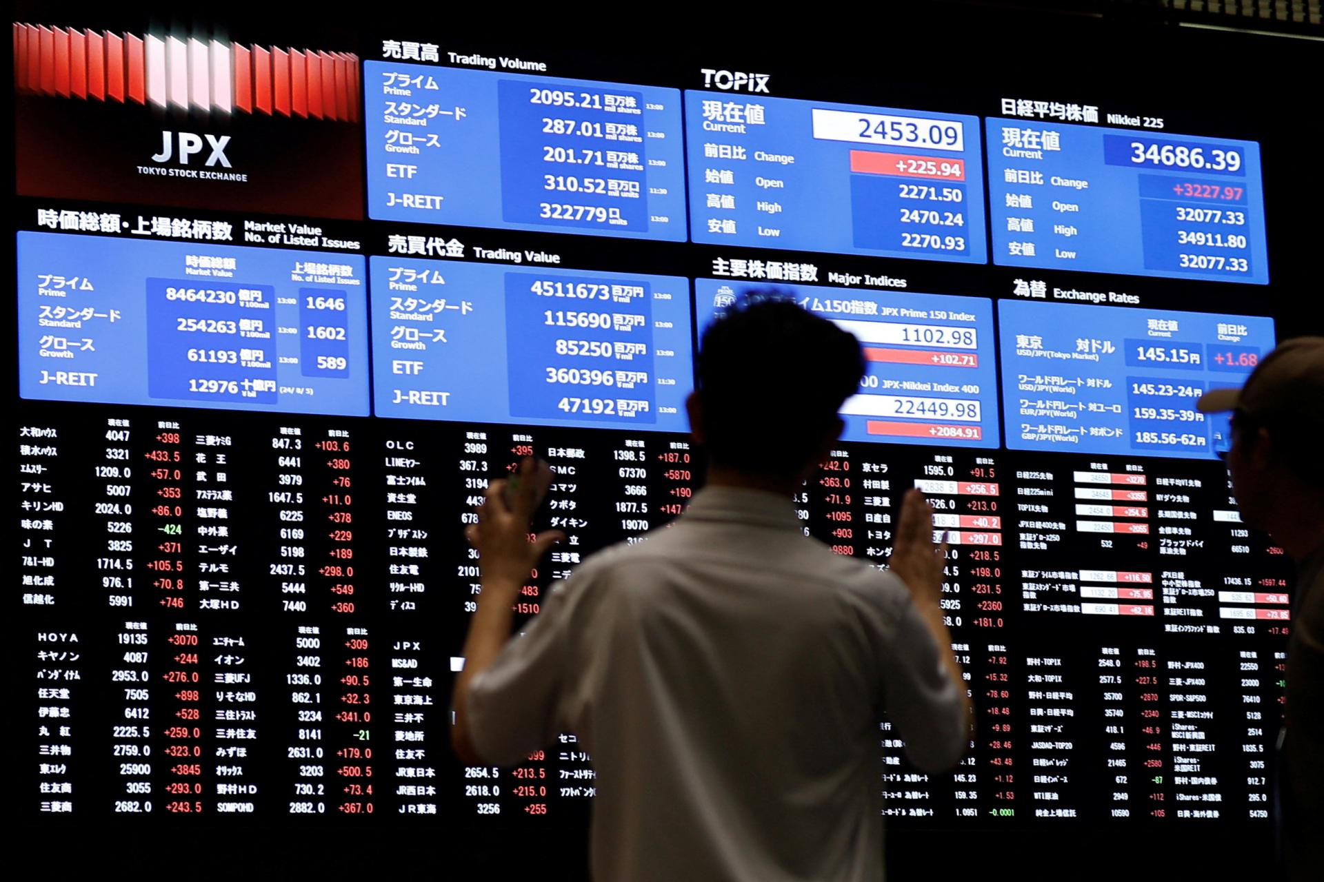 Japonské akcie po prudkom výpredaji spevňujú. Centrálna banka upokojila nervozitu