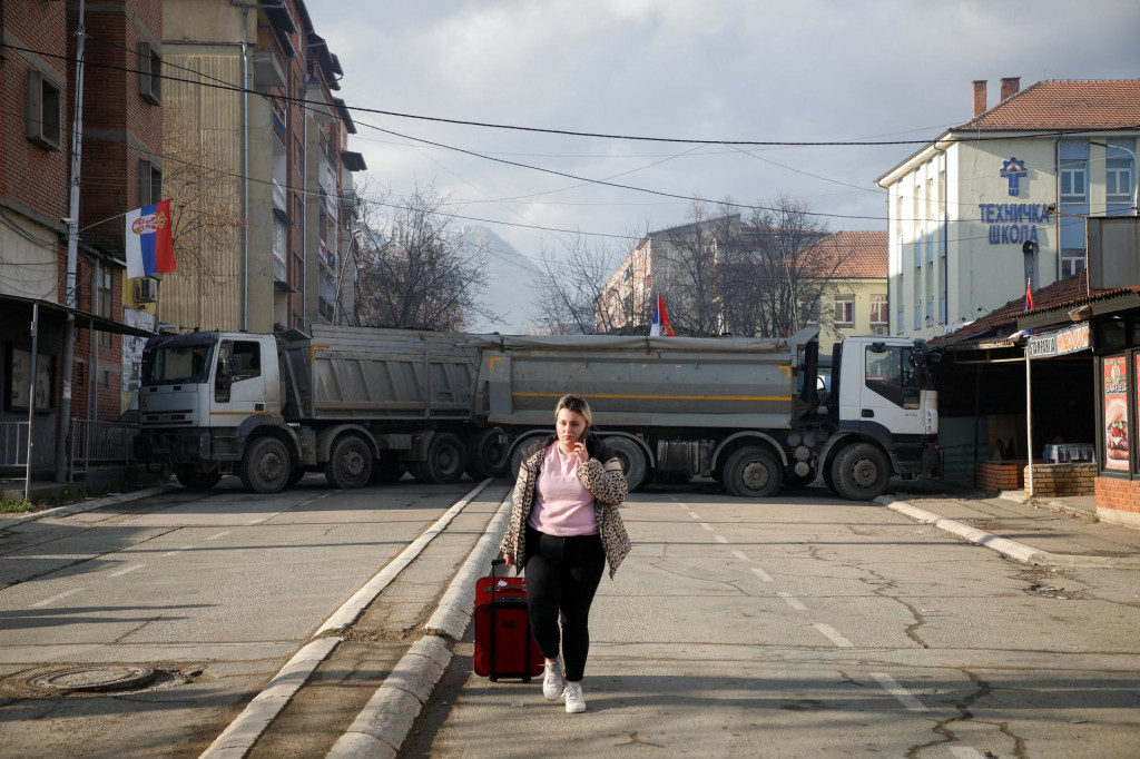 Mesto Mitrovica. FOTO: Reuters