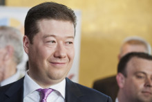 Český politik japonského pôvodu Tomio Okamura je ikonickým predstaviteľom protimigračného postoja. FOTO: TASR/M. Svitok