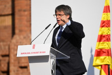 Katalánsky expremiér Carles Puigdemont. FOTO: Reuters