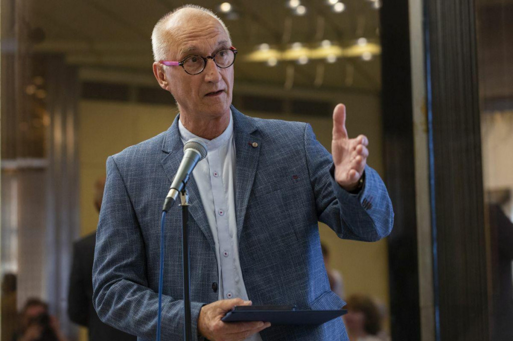 Spisovateľ Jozef Banáš. FOTO: TASR/Jaroslav Novák FOTO: Jaroslav Nov?k