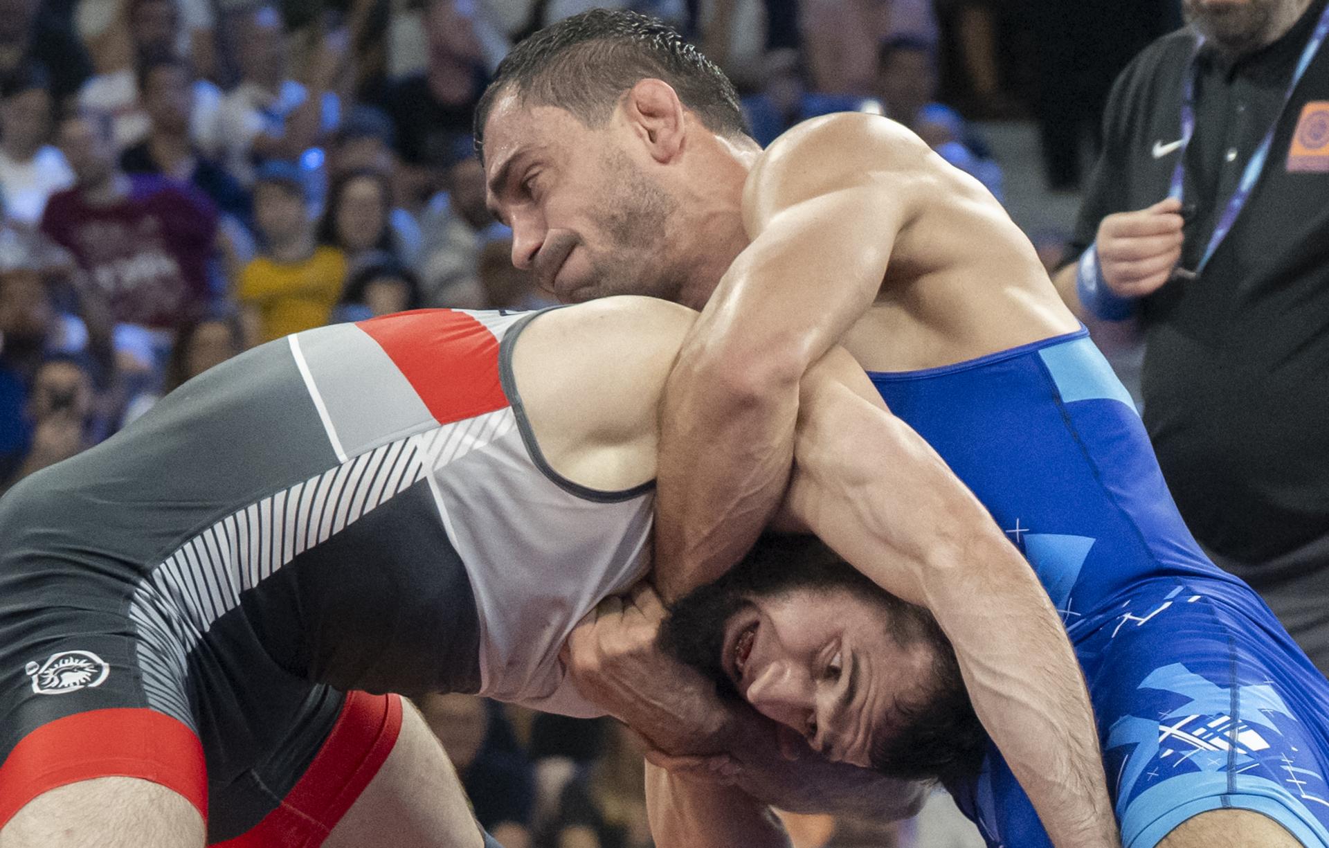 Slovenský zápasník Salkazanov podľahol v repasáži Bielorusovi a na olympiáde skončil