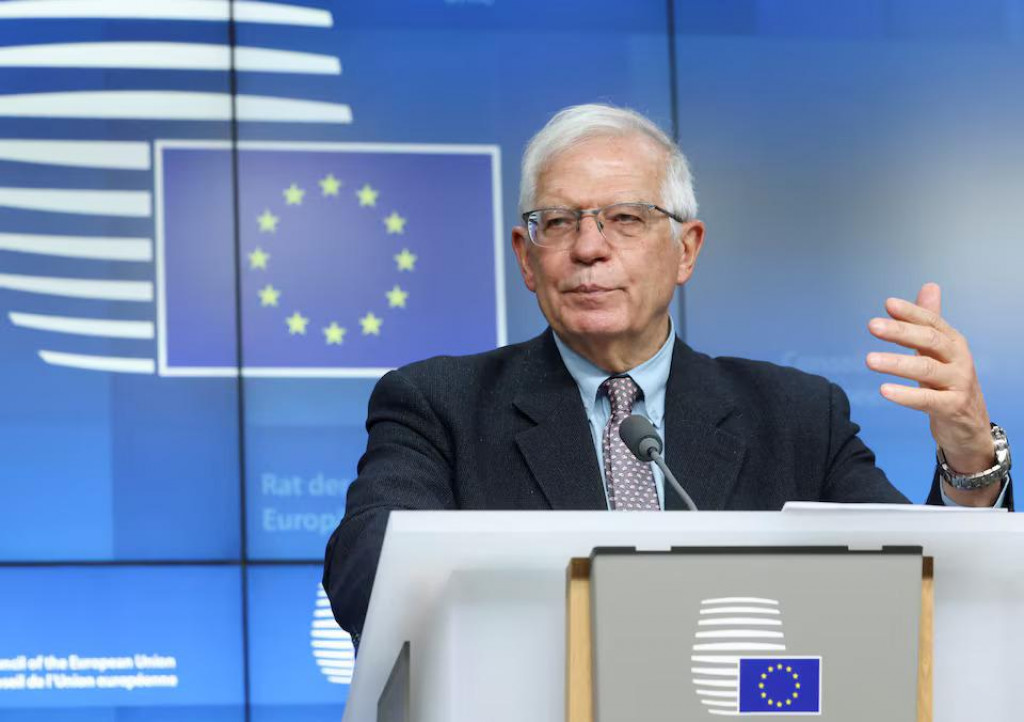 Josep Borrell uviedol, že išlo o jeden z niekoľkých útokov na školu za posledné týždne a že tieto ”masakre” nemajú žiadne ospravedlnenie. FOTO: Reuters