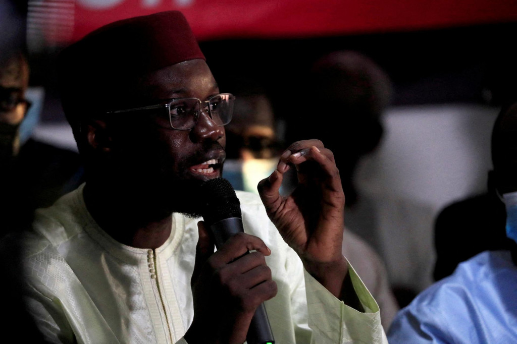 Senegalský premiér Ousmane Sonko. FOTO: Reuters