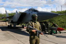 Taktické cvičenie Ruska zamerané na jadrové zbrane. FOTO: Reuters/Ruské ministerstvo obrany

