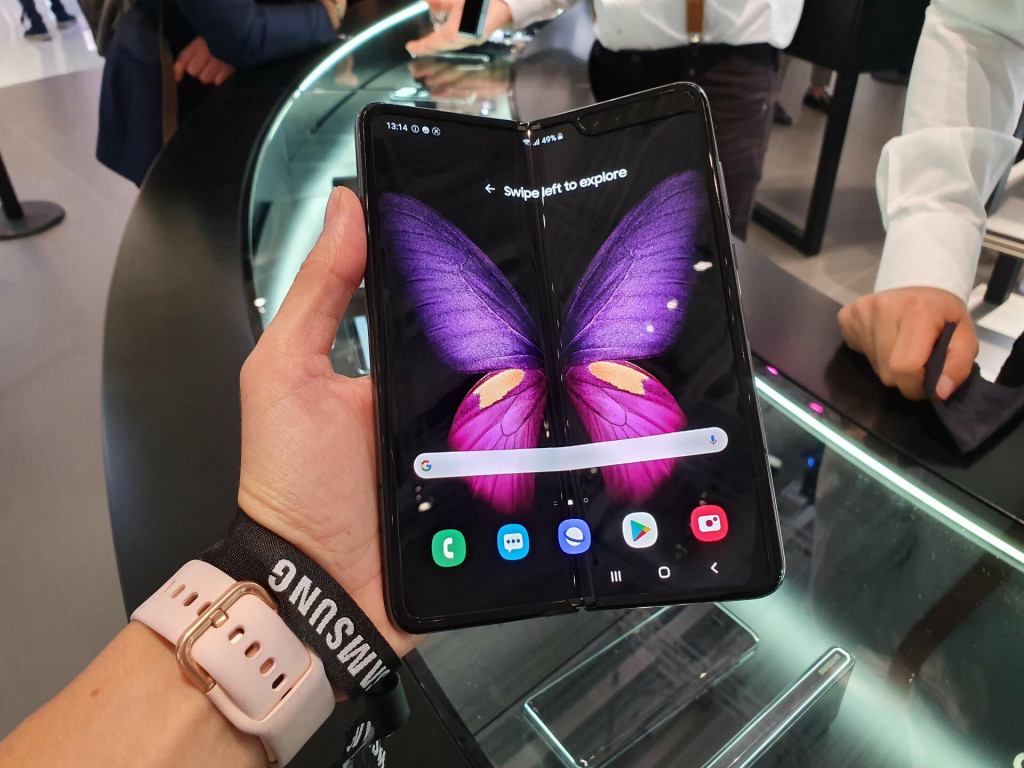 Samsung Galaxy Fold, 1. generácia FOTO: HN/Alžbeta Harry Gavendová