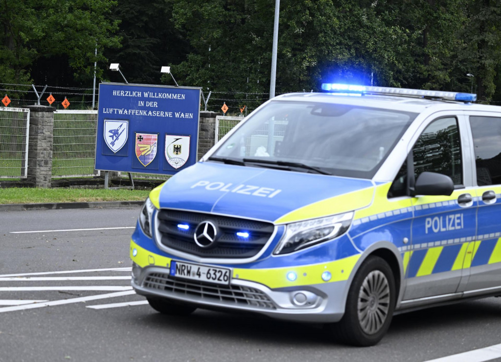 Kasárne nemeckej armády (Bundeswehr) v štvrti Wahn v nemeckom meste Kolín nad Rýnom boli uzavreté. FOTO: TASR/DPA