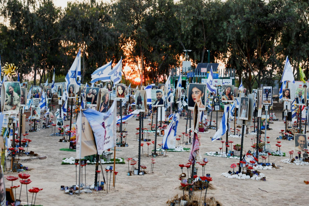 Miesto festivalu Nova, kde boli počas útoku Hamasu 7. októbra zabití a unesení návštevníci. FOTO: Reuters