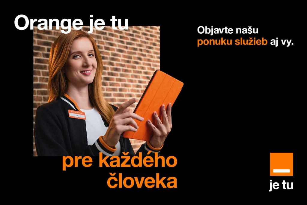 Globálny komunikačný koncept „Orange je tu“ adaptovaný do lokálneho prostredia, prepojený na koncept čLOVEk, štartuje už dnes úvodným imidžovým spotom.