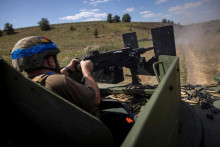 Ukrajinskí vojak. FOTO: Reuters