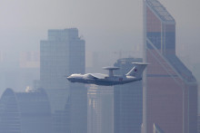 Ruské lietadlo včasného varovania a riadenia A-50. FOTO: Reuters