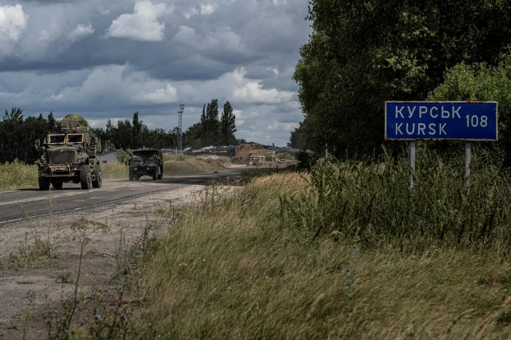 Hraničný priechod Ukrajiny s Ruskom. FOTO: Reuters