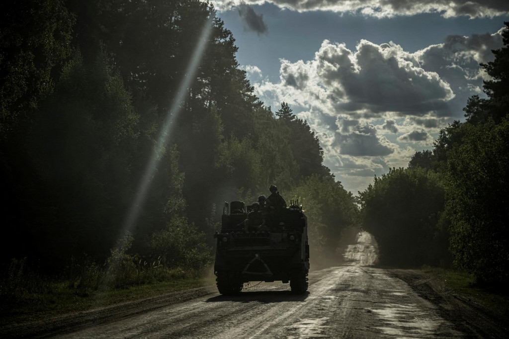 Ukrajinskí vojaci v Kurskej oblasti. FOTO: Reuters