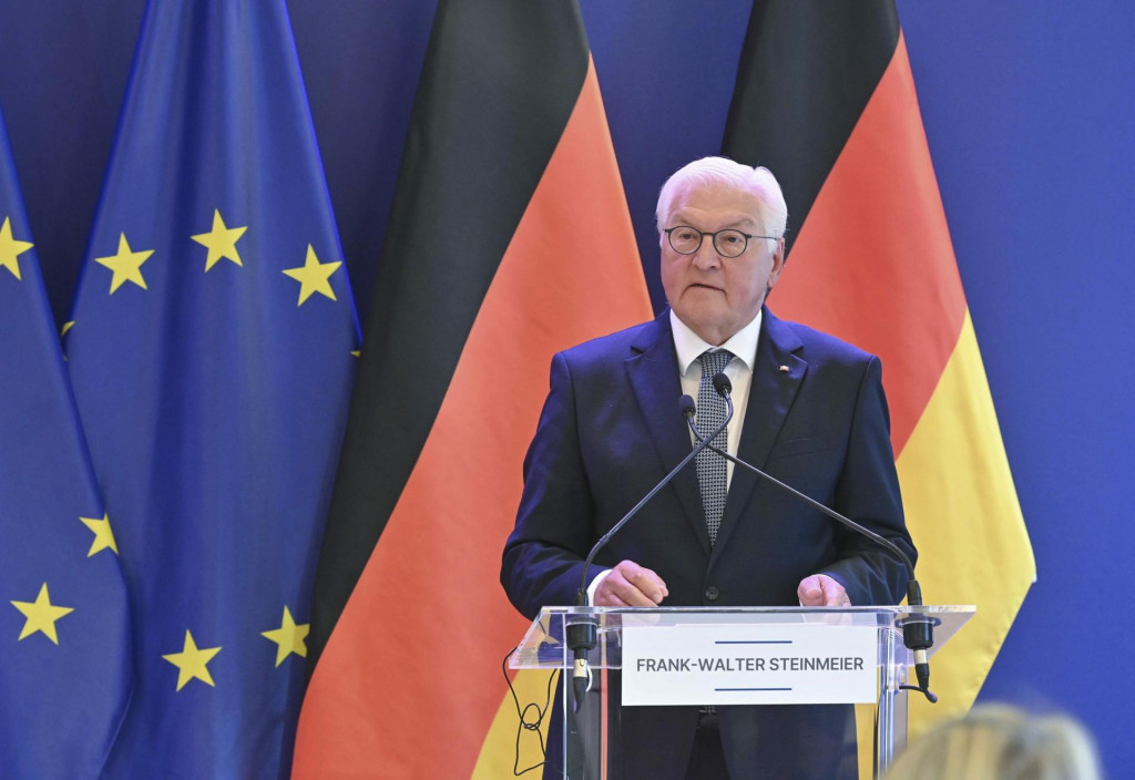 Nemecký prezident Frank-Walter Steinmeier. FOTO: TASR/AP