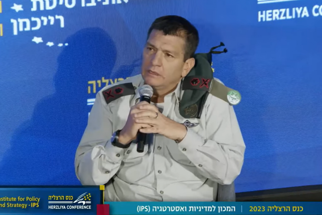 Aharon Haliva. FOTO: Youtube/ips