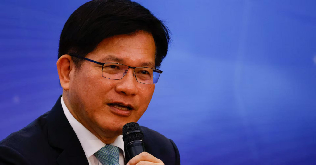 Taiwanský minister zahraničných vecí Lin Čch‘-a-lung. FOTO: Reuters