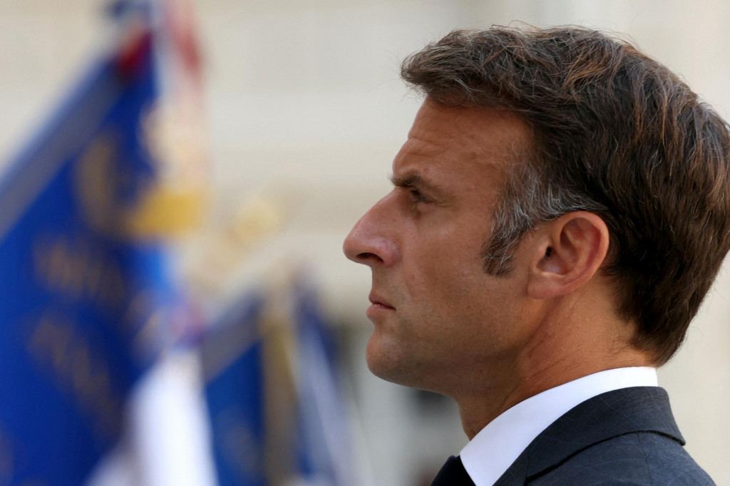 Francúzsky prezident Emmanuel Macron. FOTO: Reuters