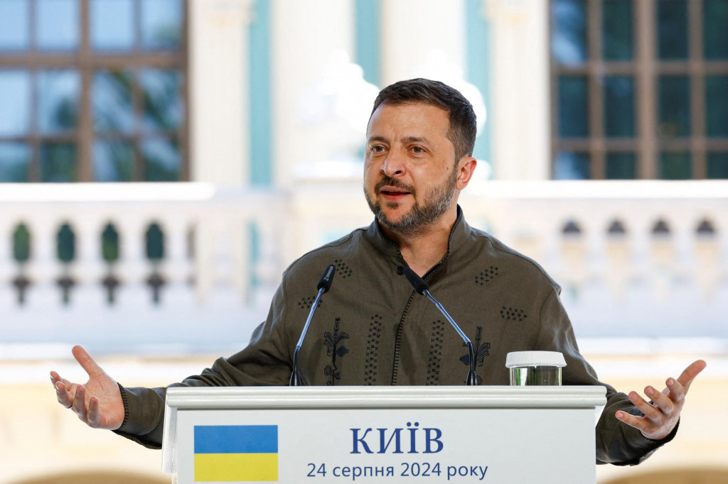 Ukrajinský prezident Volodymyr Zelenskyj. FOTO: REUTERS