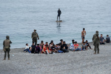 Španielsko tento rok čelí silnejšiemu migračnému tlaku ako predtým, týka sa to predovšetkým severoafrickej Ceuty a Kanárskych ostrovov. FOTO: REUTERS