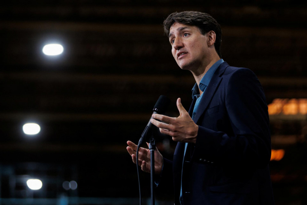 Na snímke kanadský premiér Justin Trudeau. FOTO: Reuters