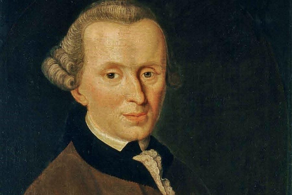 Filozof Immanuel Kant (1724 – 1804) na portréte súdobého nemeckého maliara Johanna Gottlieba Beckera.