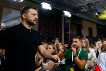 Ukrajinský prezident Volodymyr Zelenskyj. FOTO: REUTERS