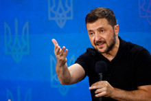 Ukrajinský prezident Volodymyr Zelenskyj. FOTO: REUTERS