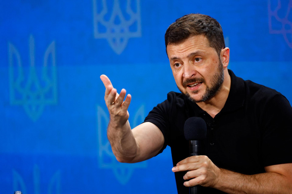 Ukrajinský prezident Volodymyr Zelenskyj. FOTO: REUTERS