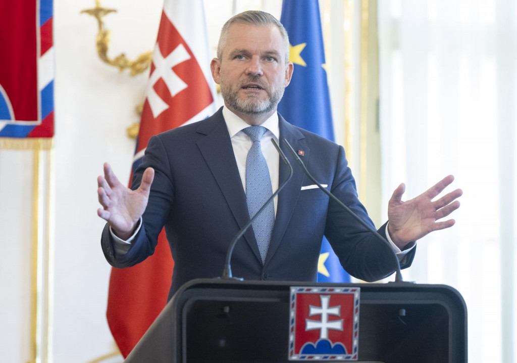 Prezident Peter Pellegrini. FOTO: TASR/Martin Baumann