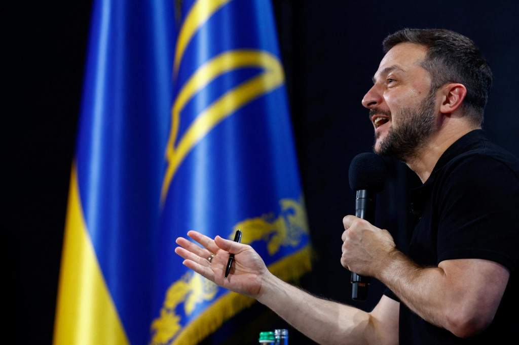 Ukrajinský prezident Volodymyr Zelenskyj. FOTO: Reuters