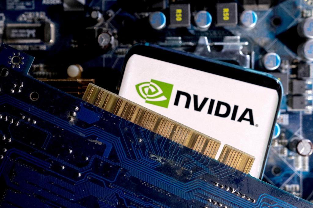 Nvidia v prebiehajúcom štvrťroku očakáva tržby vo výške 32,5 miliardy dolárov, čo by bolo o 80 percent viac v porovnaní s 3. kvartálom 2023. FOTO: REUTERS