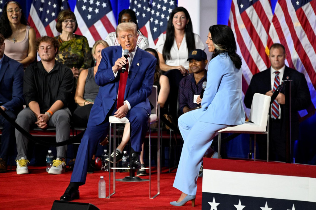 ”Chceme v tejto krajine plodiť deti, však,” spýtal sa Trump na predvolebnom podujatí v meste La Crosse v štáte Wisconsin. FOTO: Reuters