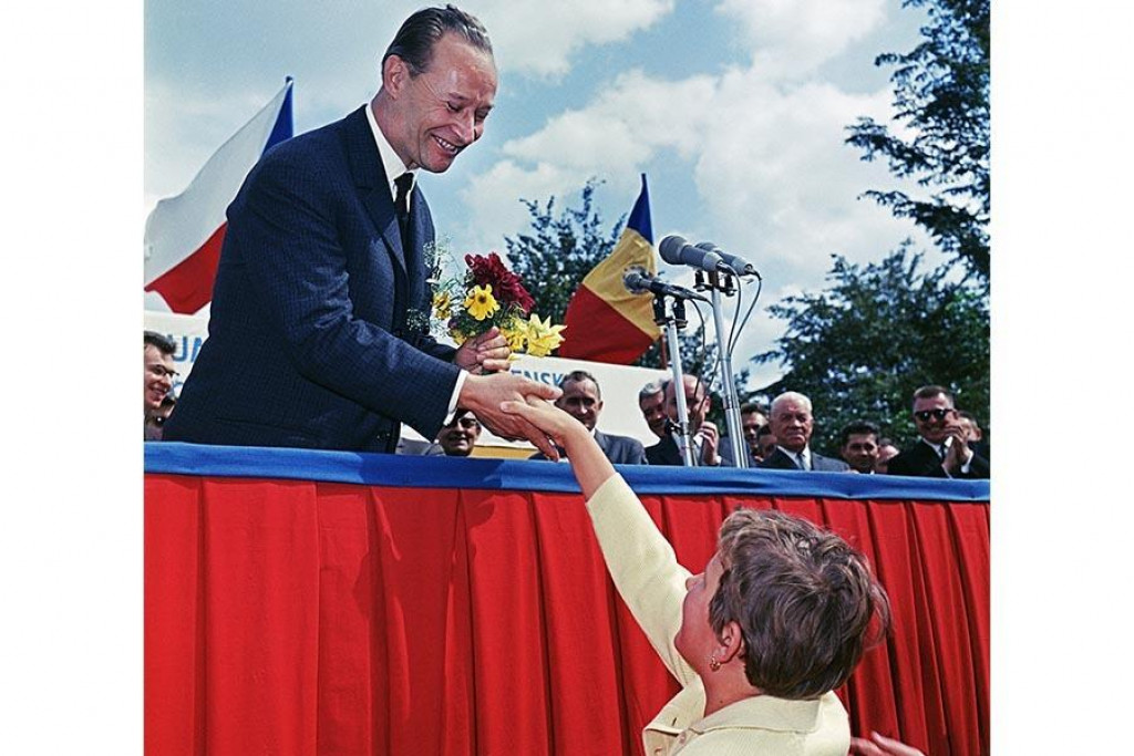 Alexander Dubček v období tzv. Pražskej jari v roku 1968 ako prvý muž komunistickej strany.