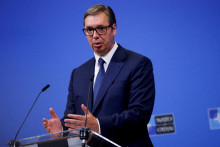 Srbský prezident Aleksandar Vučič. FOTO: Reuters